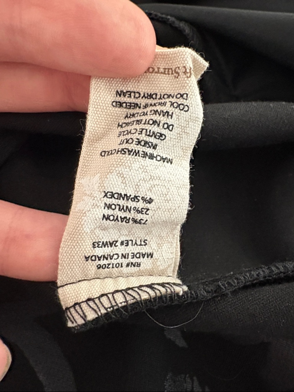 Soft Surroundings Black Ponte Twilight Pants Leggings - Picture 4 of 4